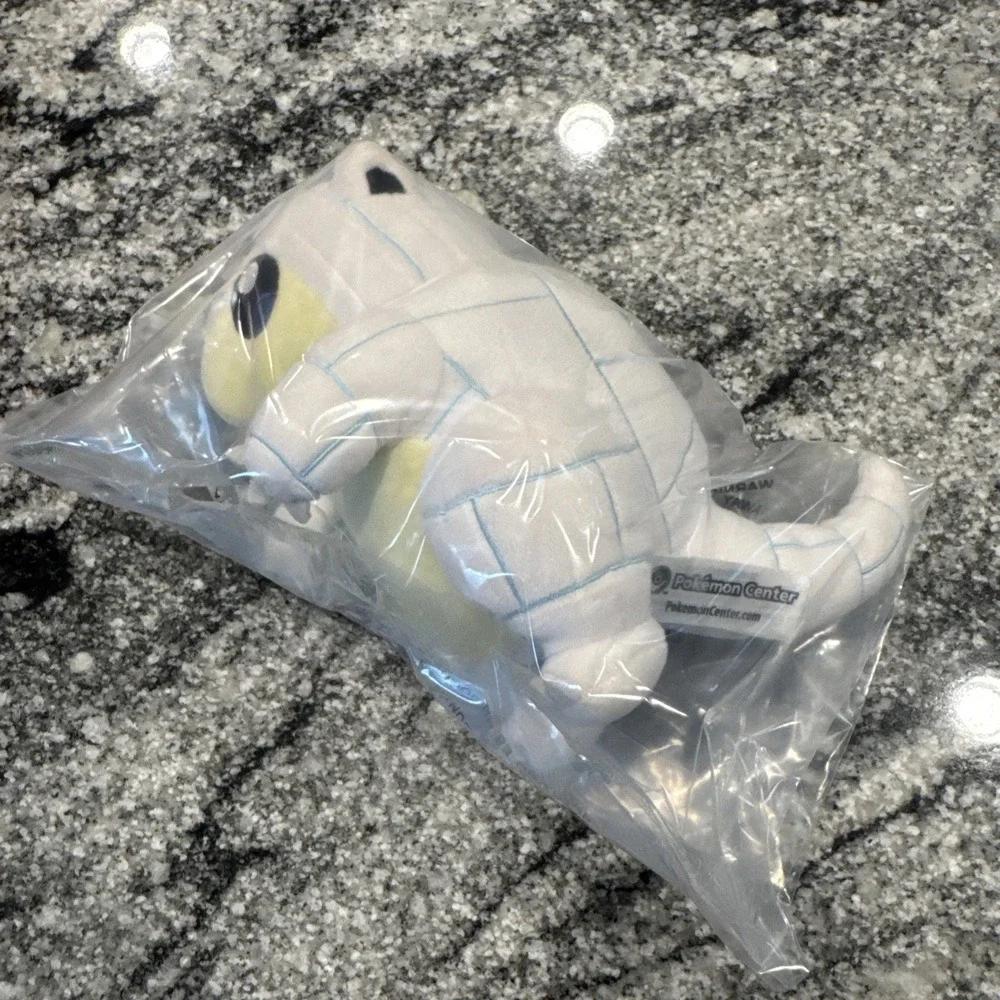 2017 Pokemon Center Original Alolan Sandshrew Poke Plush 8 Inch US Authentic